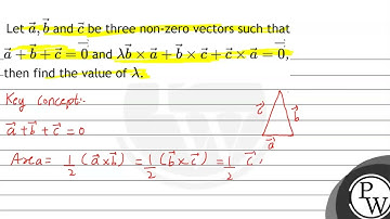 Let \( \vec{a}, \vec{b} \) and \( \vec{c} \) be three non-zero vectors such that \( \vec{a}+\vec...