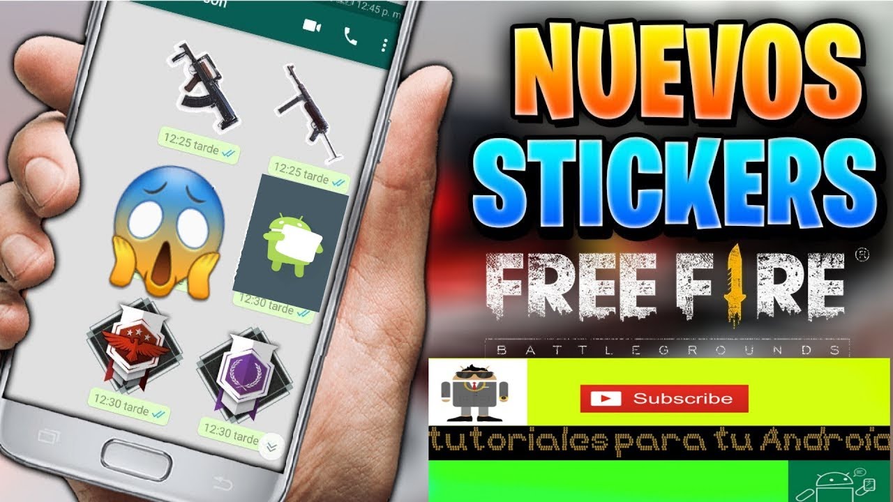 Cmo Poner Stickers De Free Fire En Whatsapp 2019 Cmo Poner