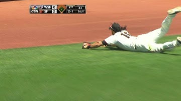 WSH@SF: Pagan robs Werth with a nice diving catch