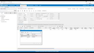 Adding Line Items in Acumatica
