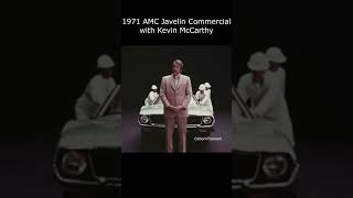 1971 AMC javelin Commercial Kevin McCarthy #amc #javelin #commercial #kevinmccarthy #publicité