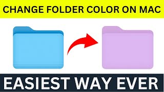 How to Change Mac OS Folder Color | Change Color of Folders on Mac | Mac 369