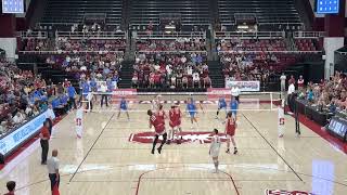 UCLA vs Stanford Men's Volleyball @ MPSF Tournament Finals Highlights (2023-4-22)