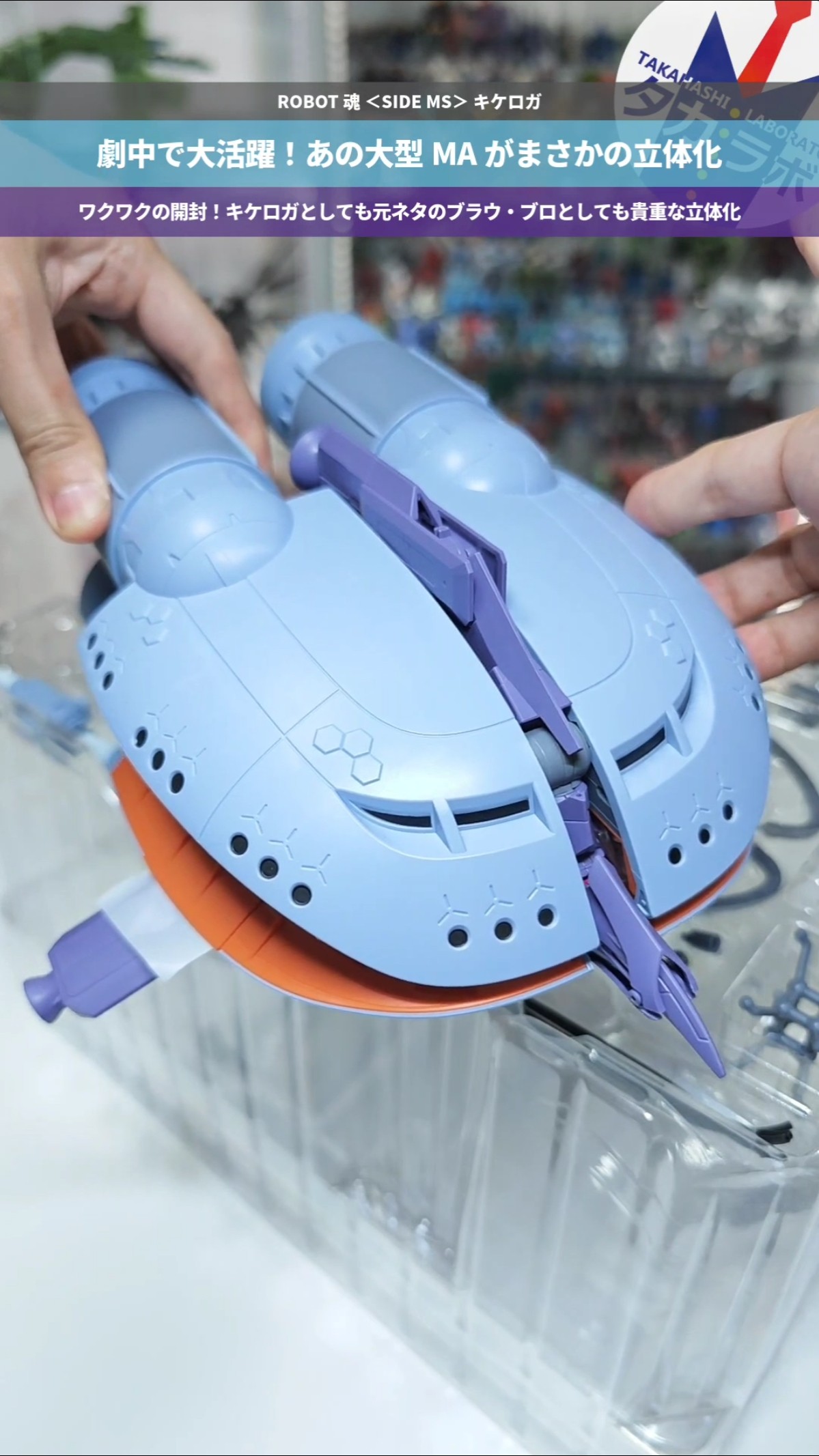 ガンダム】ジークアクスで無双！ブラウ・ブロとしても貴重な立体化