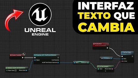 Interfaz (UI) con TEXTO que CAMBIA en UE5 | Variables Principiante | Unreal Engine 5