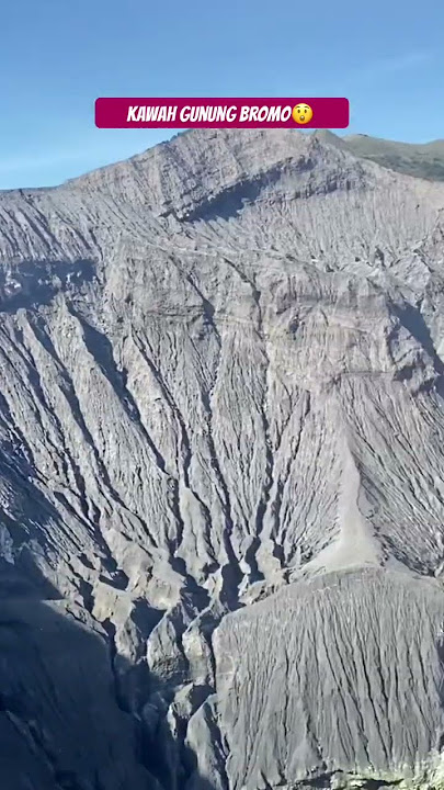 GEMETAR LIHAT KAWAH GUNUNG BROMO