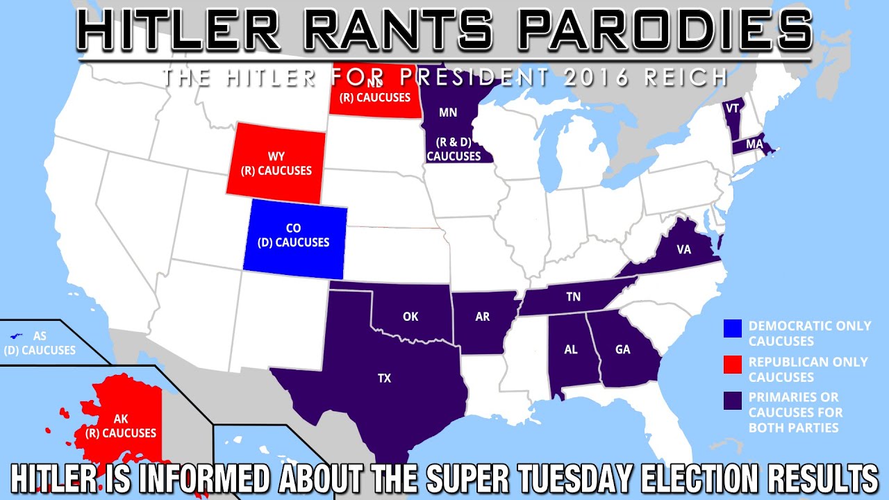 Hitler is informed about the Super Tuesday Election Results