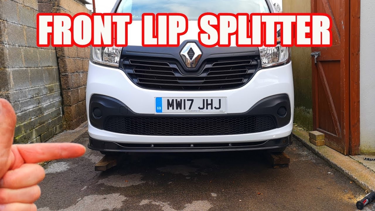 Trafic gets a splitter. Looks stunning