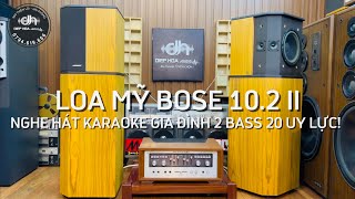 HOA HẬU LOA MỸ BOSE 10.2 II VÀNG VÂN GỖ ĐẸP XUẤT SẮC NGHE HÁT 2 TRONG 1 TUYỆT VỜI VỀ VĨNH PHÚC!
