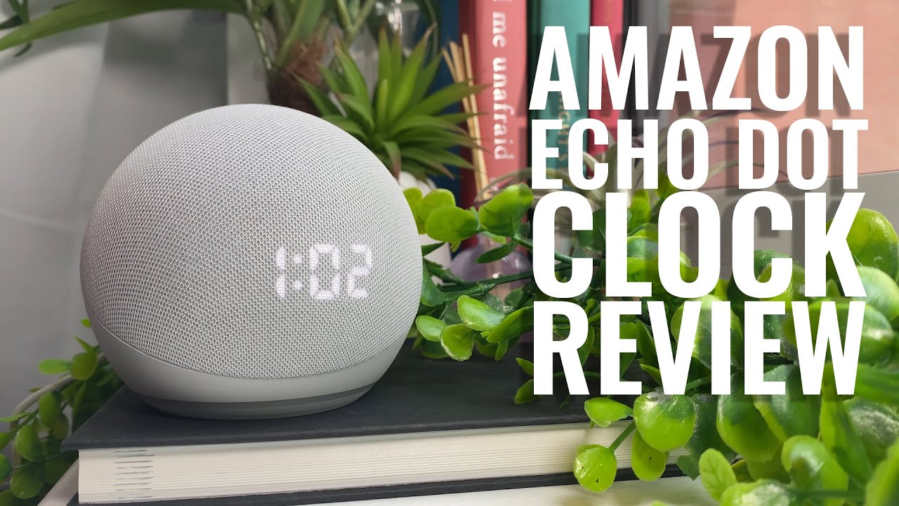 New Echo Dot With Clock Review!