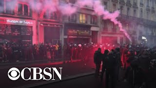 Worldview Police Fire Tear Gas At Protesters In Paris And More World Headlines