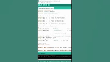 How to Make Google Assistant Control Car With an integration of AI and IoT "CODE" #arduino #robotics