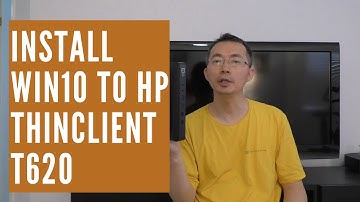 Install Win10 / Win7 x64 on HP Thinclient T620