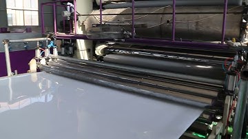 White HDPE sheet production #hdpe #uhmwpe #cnc #engineeringplastics