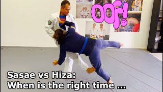 Sasae vs Hiza: When is the right time…