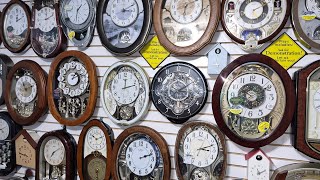 30+ Minutes of Rhythm and Seiko Clocks Playing Christmas Melodies (Compilation)