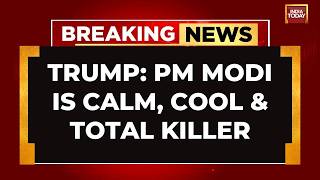'PM Modi Is Cool & Calm, I Am Not': Donald Trump Acknowledges PM Modi At G7 Summit | Modi-Trump Meet