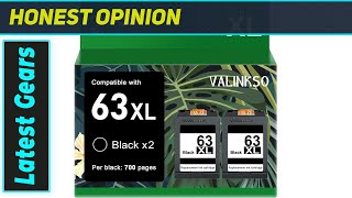63XL Ink Cartridge: The Smartest HP Printer Ink Choice!
