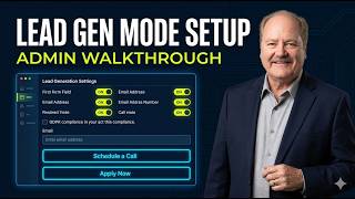 7 6 ReplicAItor Lead Gen Mode Setup: Admin Walkthrough