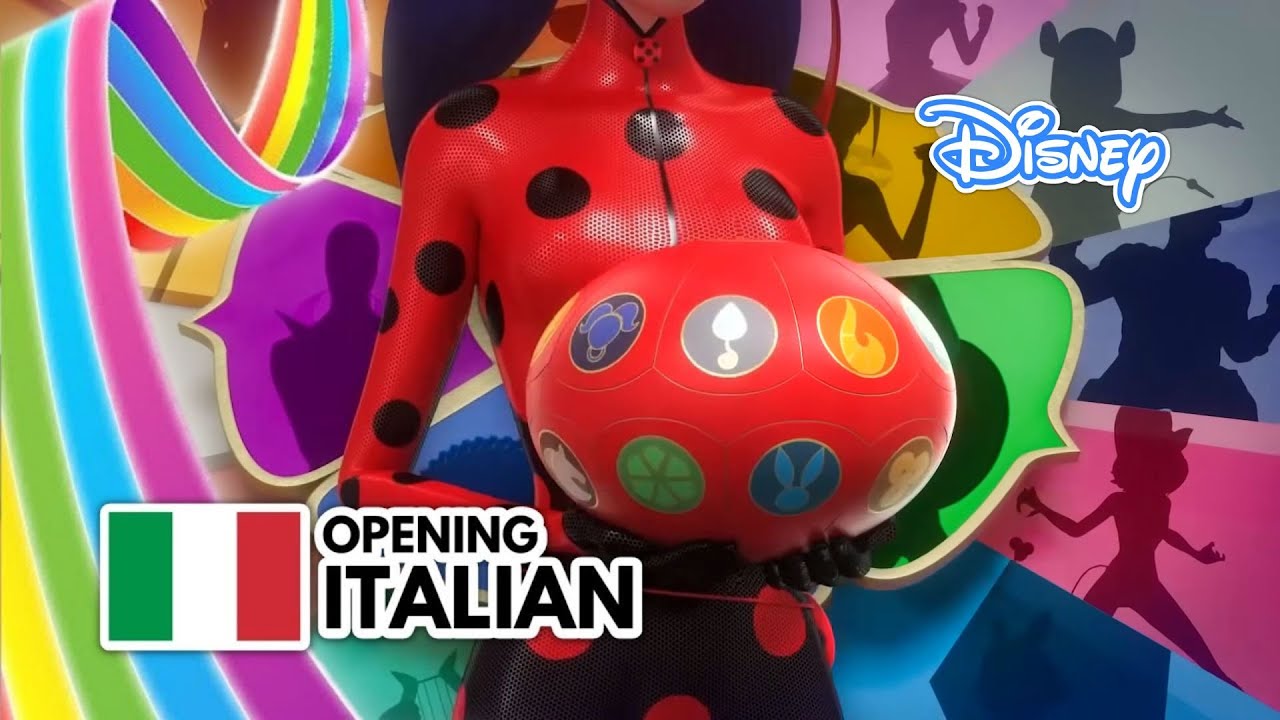 MIRACULOUS | SEASON 4 OPENING: Italian (Disney) | Miraculous: Le Storie di Ladybug e Chat Noir