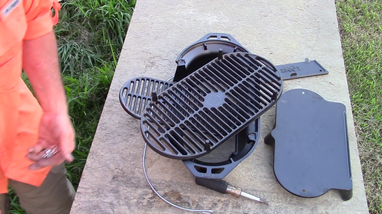 Assembled a Lodge Sportsman Grill (not Pro) from parts and just