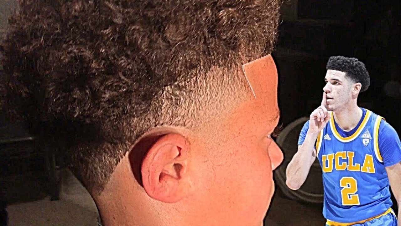 LONZO BALL HAIRCUT TUTORIAL  YouTube