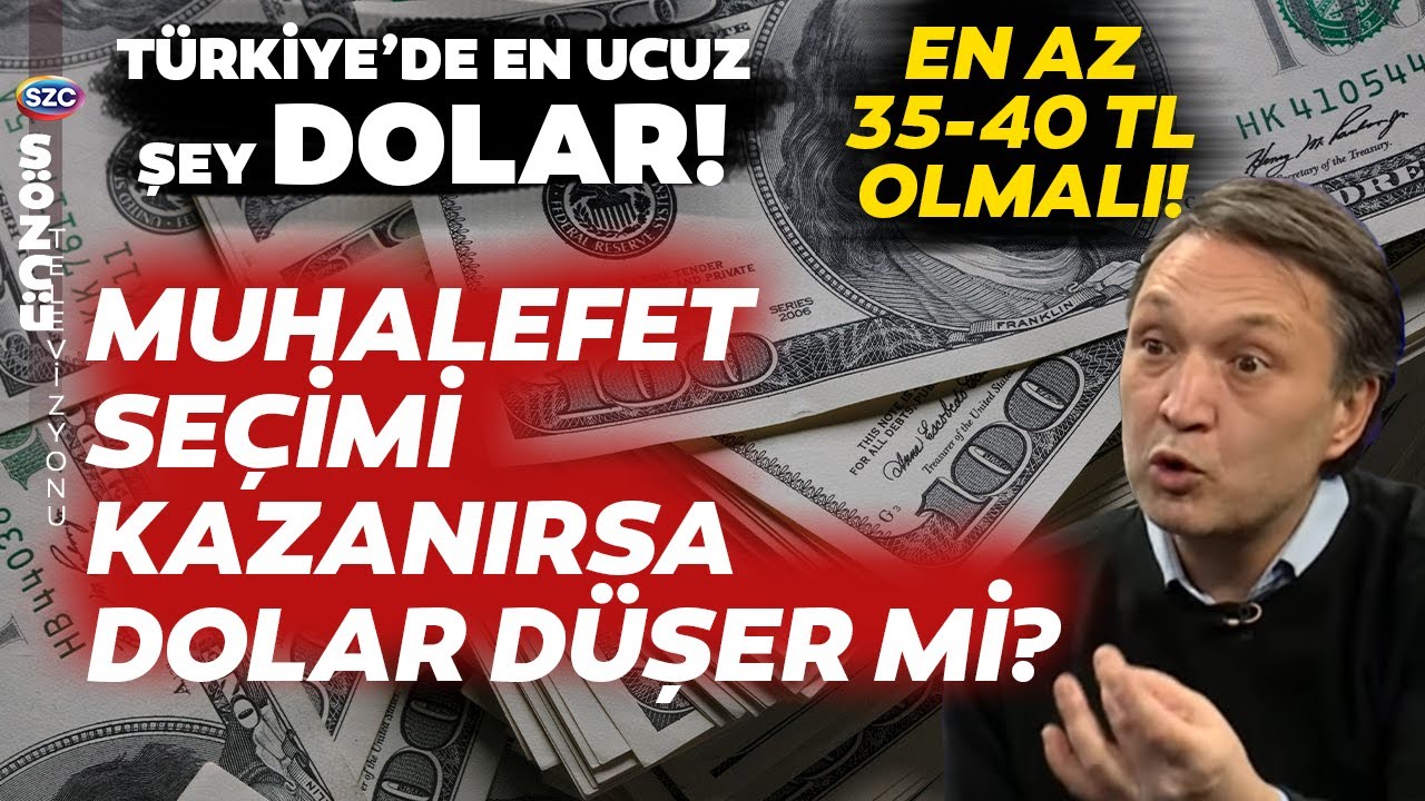 ⁣Selçuk Geçer'den Dolar Yorumu! Muhalefet Seçimi Kazanırsa Dolar Düşer Mi?