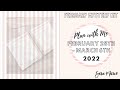 February MYSTERY KIT REVEAL! | Plan with Me: February 28th - March 6th 2022 | Sara Marie Stickers |