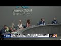 Chaos breaks out at school board meeting in Scottsdale