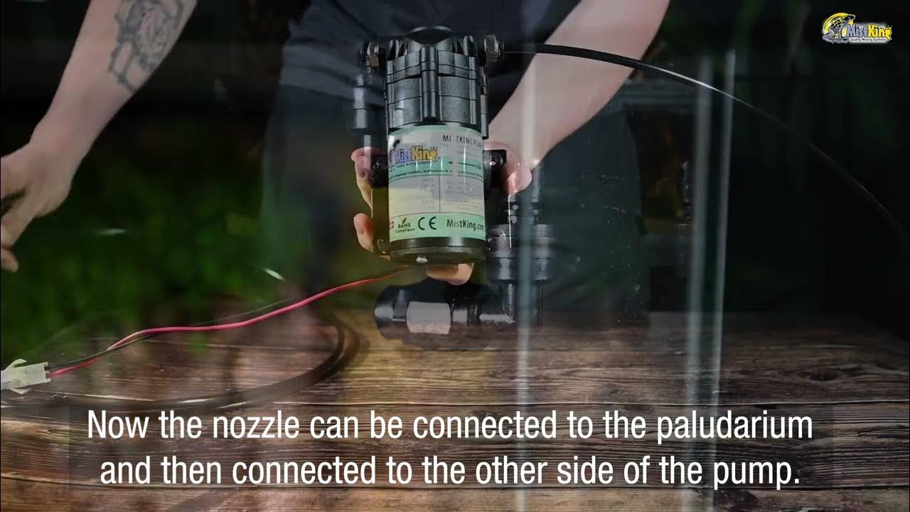Setting up a MistKing Misting System YouTube