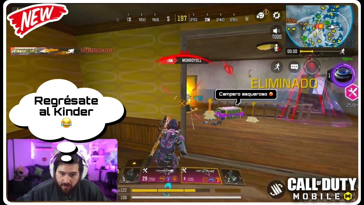EL OSO CONTRA UN NIÑO😂SALIO TÓXICO EL PEQUEÑO😅|CALL OF DUTY MOBILE|