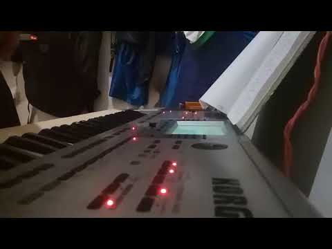 Hamdan ATT - Tidak semua laki-laki karaoke+lirik dangdut manual keyboard KORG PA