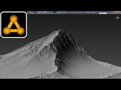 Ландшафт в 3ds Max