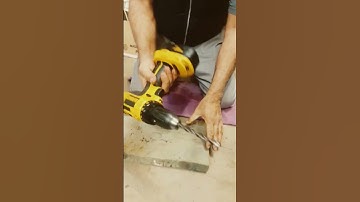 Thumbnail of How to remove stuck drill bit from keyless drill chuck drill machine #shorts