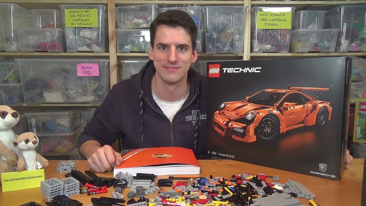 Lego Technic 42056 Porsche 911 Gt3 Rs Unboxing Baubeginn