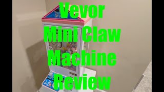 Review of the Vevor Mini Claw Machine, have your own arcade claw machine at home for less than $400!