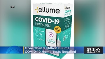 More Than 2 Million Ellume COVID-19 At-Home Tests Recalled Due To Potential False Positive Test Resu