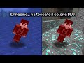 Minecraft, ma non puoi toccare il colore BLU *facilissimo*