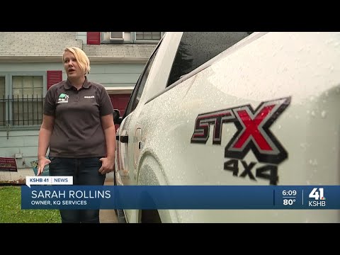 Kansas City woman explains how gas prices negatively impact her business