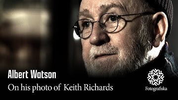 Albert Watson talks about his photo of Keith Richards