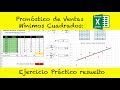 📌 Pronóstico de Ventas con Mínimos Cuadrados: Ejercicio Práctico + Plantilla para descargar❗️