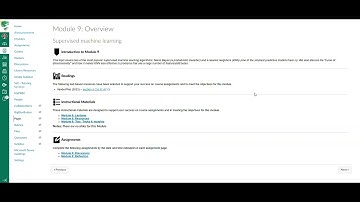 CAP2751 Module 9 Intro