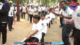 ទាញព្រ័ត្រ​ ​ជាល្បែងប្រជាប្រិយ​ខ្មែរដ៏​ពេញនិយម​ ហេីយត្រូវ​បានរដ្ឋបាល​ខេត្តកណ្តាល​ ជ្រើសរើស​យកមកលេង​