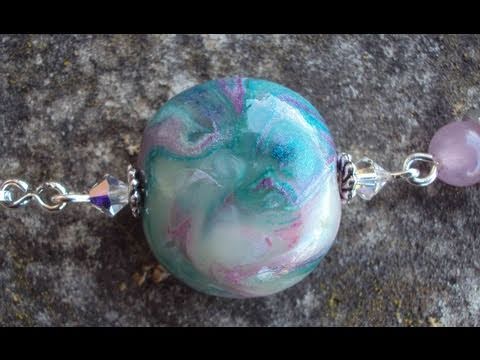 Perle variegate colori per vetro (tutorial)