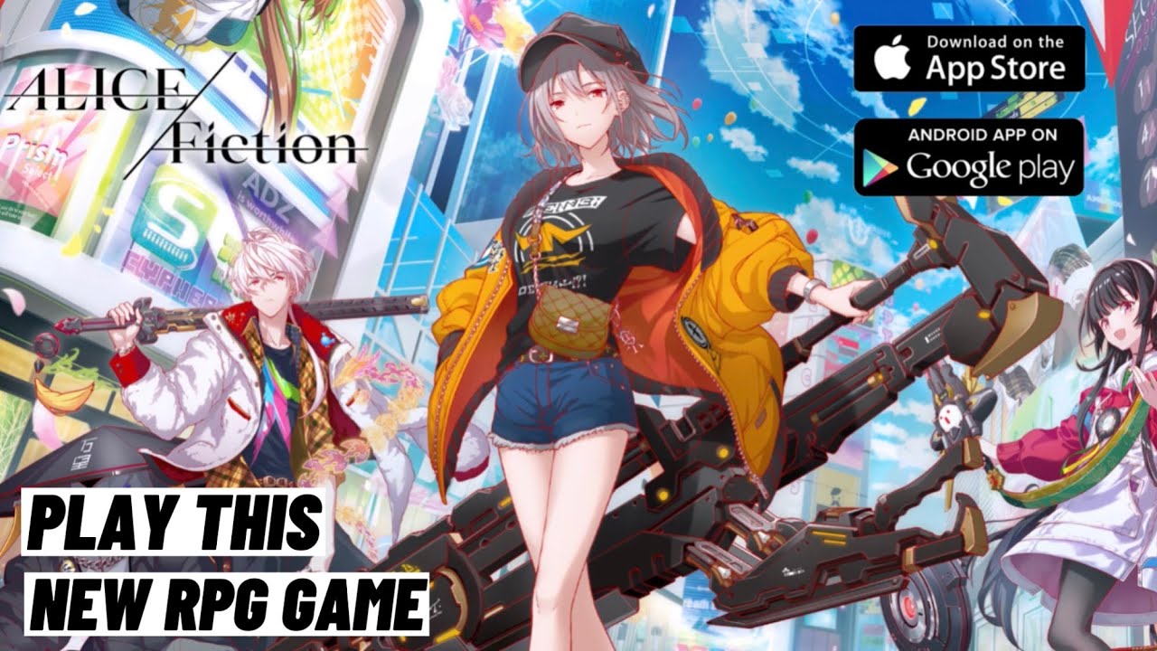 New RPG Game! Alice Fiction Gameplay iOS Android