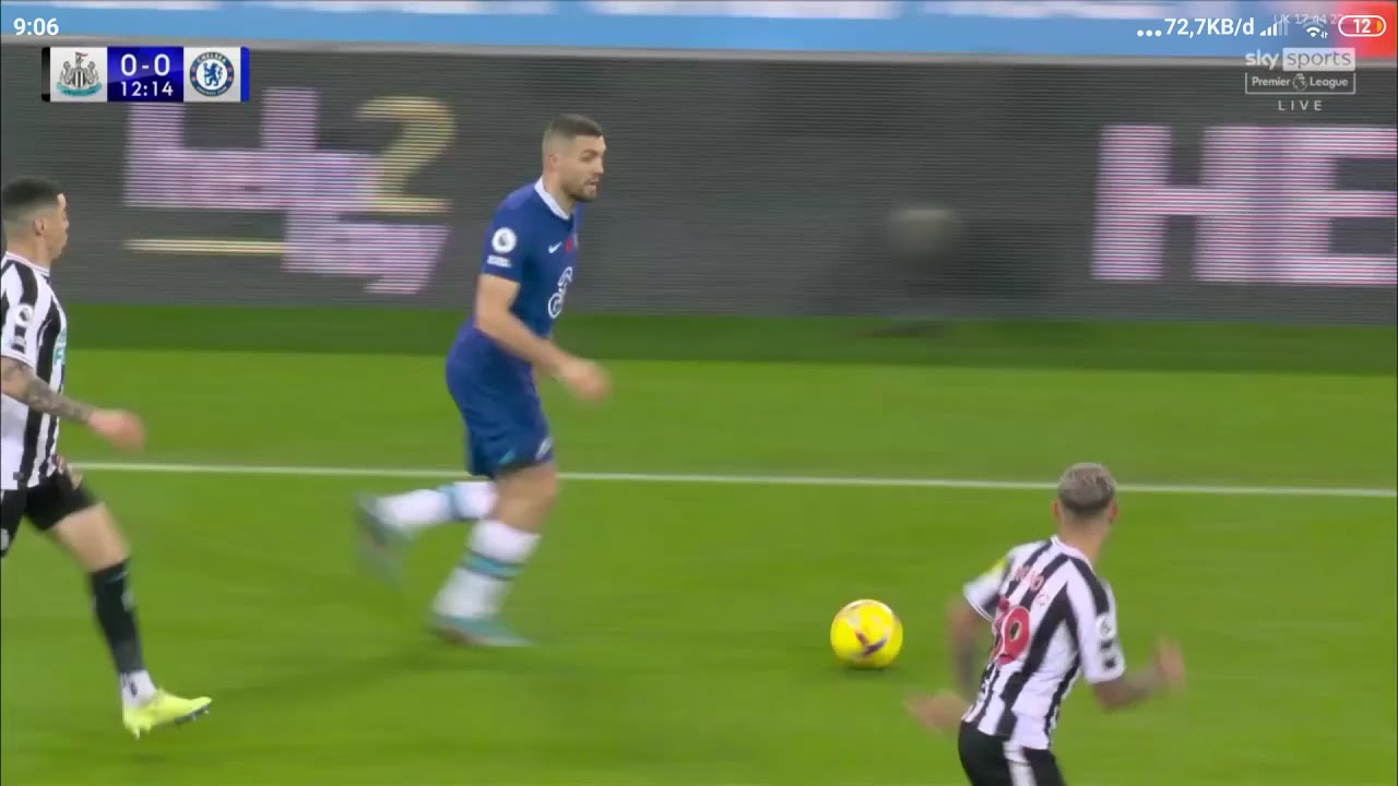 Mateo Kovačić vs Newcastle