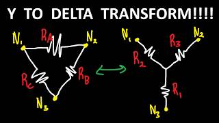 Introduction to Y to Delta Transform - Circuit Analysis