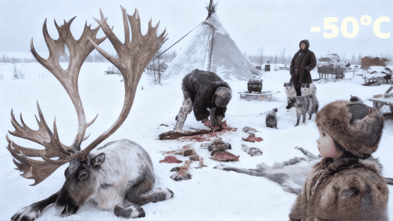 Как северные кочевники воспитывают детей? Это совсем не похоже на жизнь современных горожан