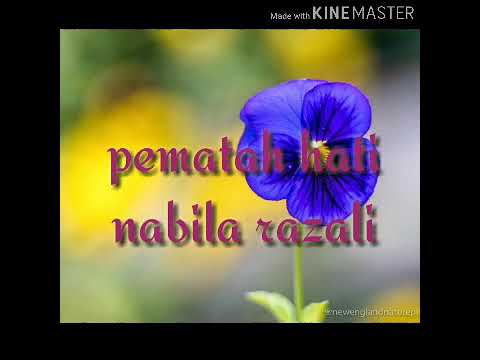 Pematah hati by nabila razali (lyric video)