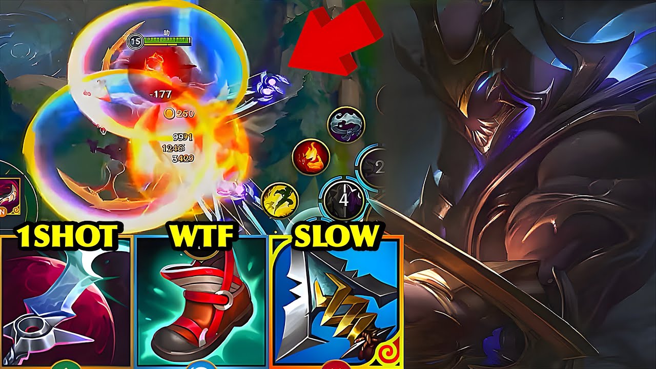 Wild Rift China Zed Mid | 26KILL ECLIPSE ZED SPAMMING SKILLS WITH ...